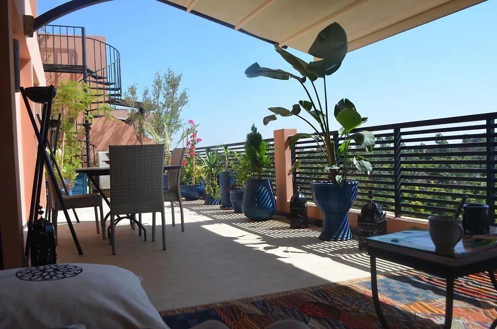 דירות מרקש La Terrasse De Majorelle מרוקו